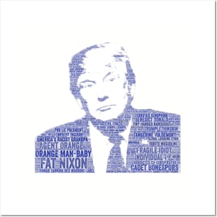 Trump insults Posters and Art